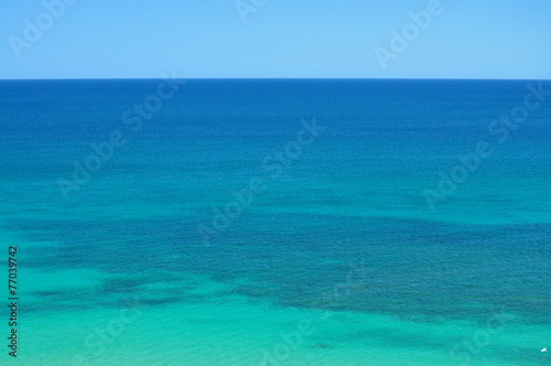 Amazing blue ocean. Hallett Cove, South Australia.