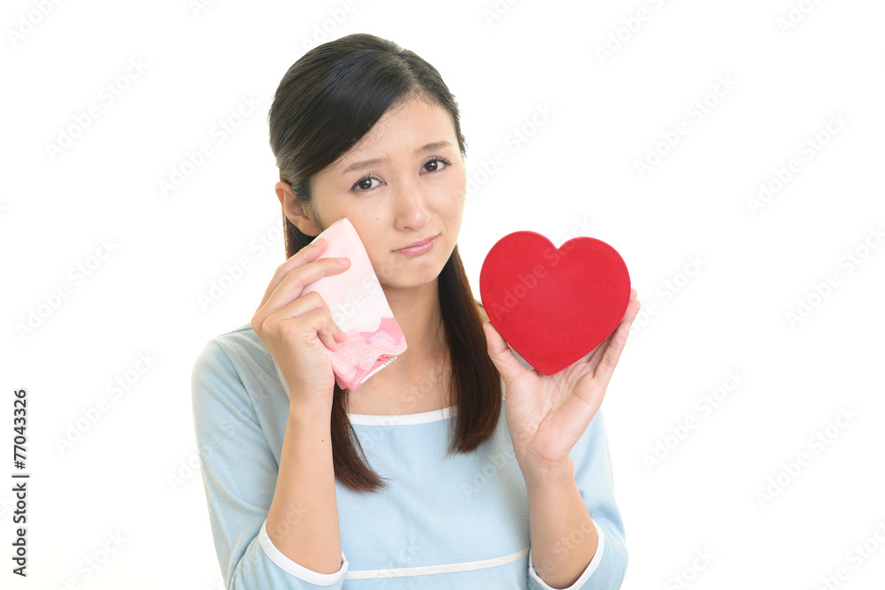 失恋した女性