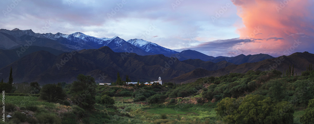 Mountain village Cachi, Salta, Northern Argentina