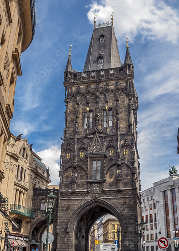 Photography Czech Republic, Prague . Powder Tower or the Powder Gates .