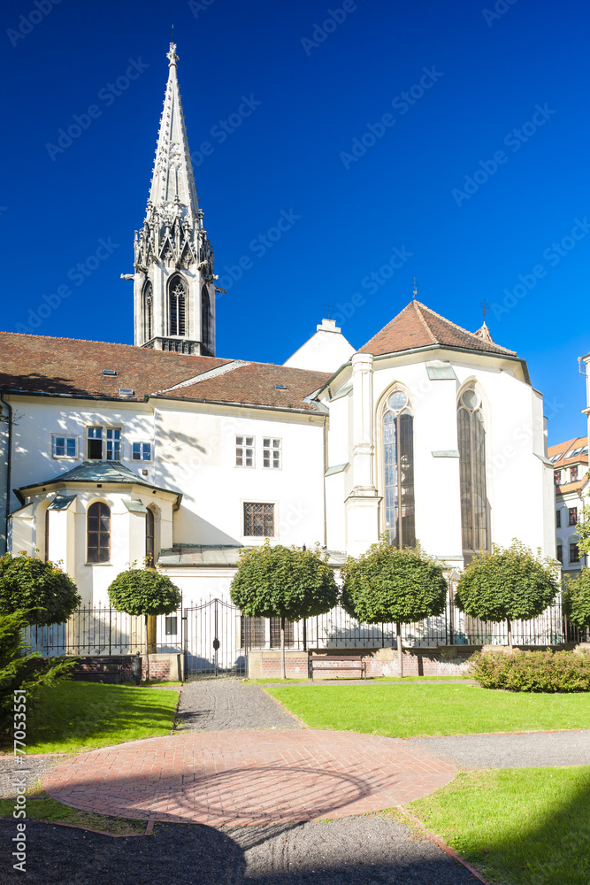 Fototapeta premium church of Exaltation of the Holy Cross, Bratislava, Slovakia