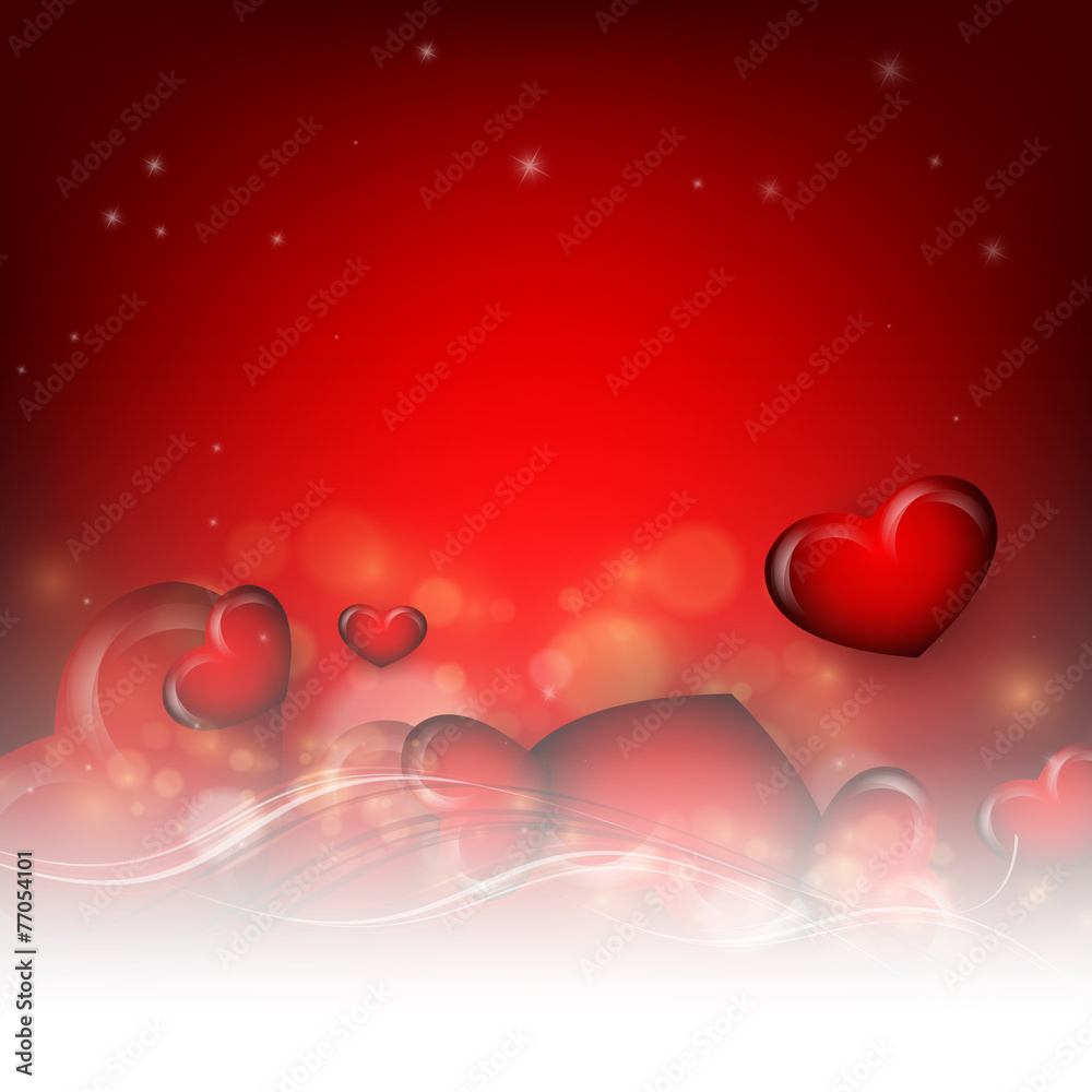 Valentine's Day vector background Valentine's Day vector background