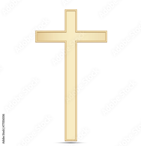 Golden cross.
