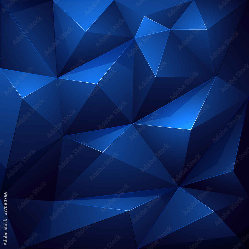 Abstract polygon background