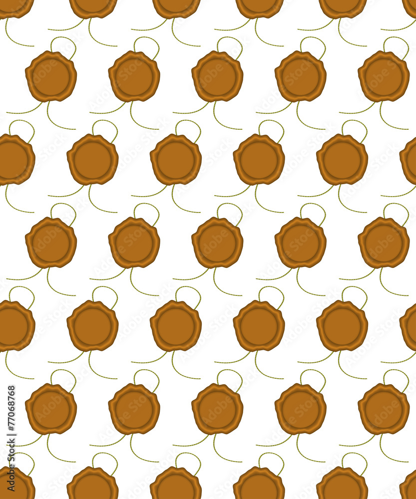 Sealing wax press pattern Sealing wax press pattern