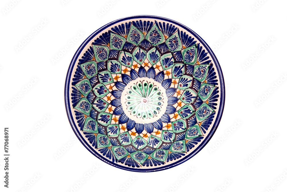 beautiful bowl on a white background