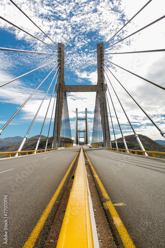 Bridge on the highway from Mexico city to Acapulco vertical © elhielo