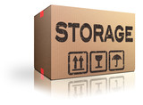 cardboard storage box