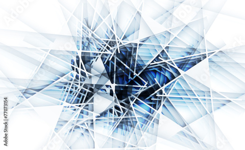 Integration technology with nature, sky. Best ideas for Business