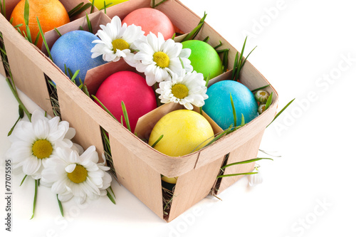 Colorful eggs.