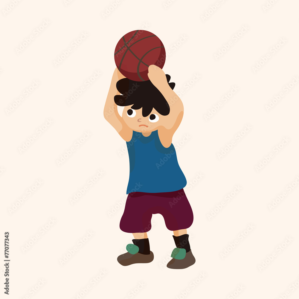 basketball player elements vector,eps basketball player elements vector,eps