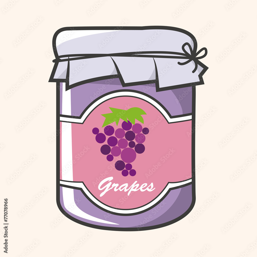 grape jam theme elements vector,eps grape jam theme elements vector,eps