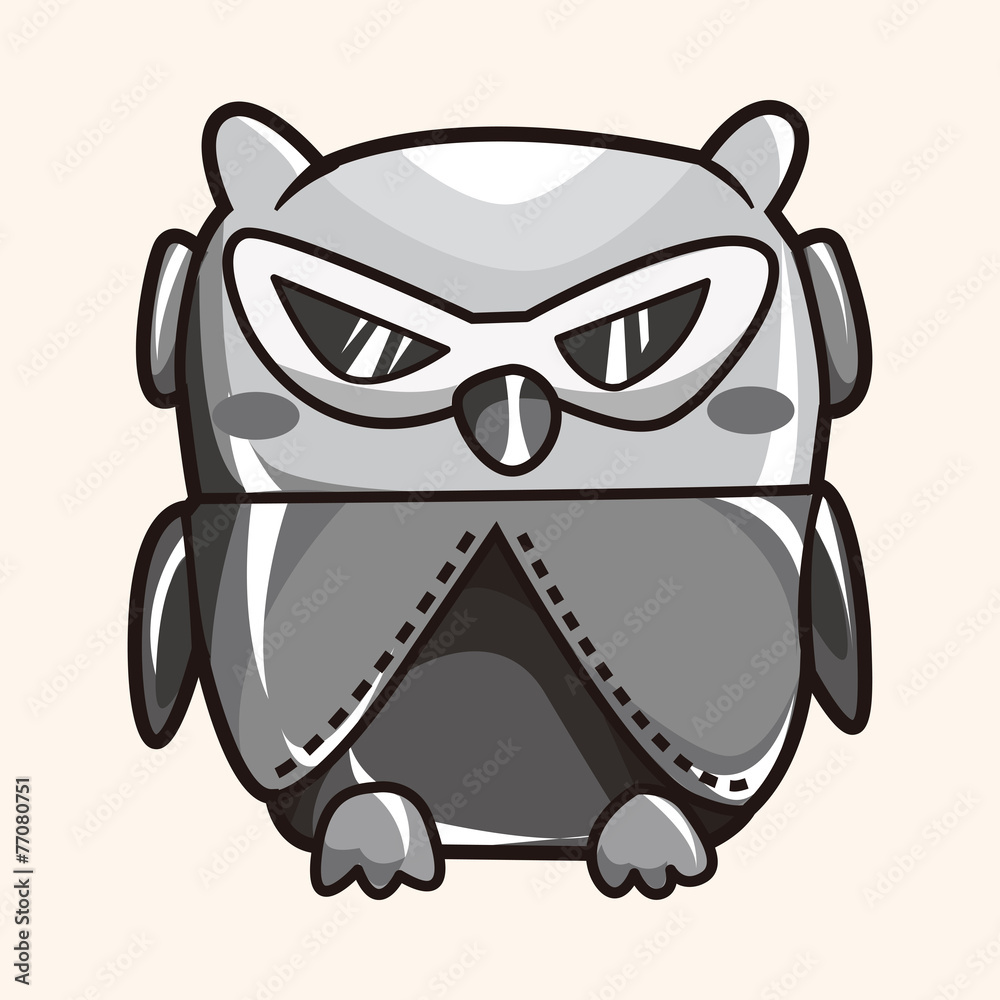 owl cartoon theme elements vector,eps owl cartoon theme elements vector,eps