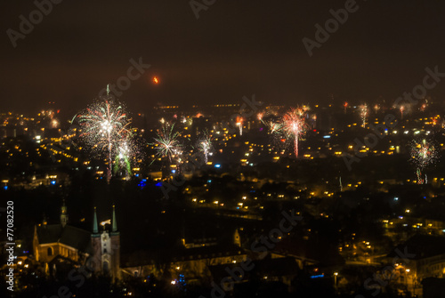 Fireworks, Gdansk, New Yera's Eve