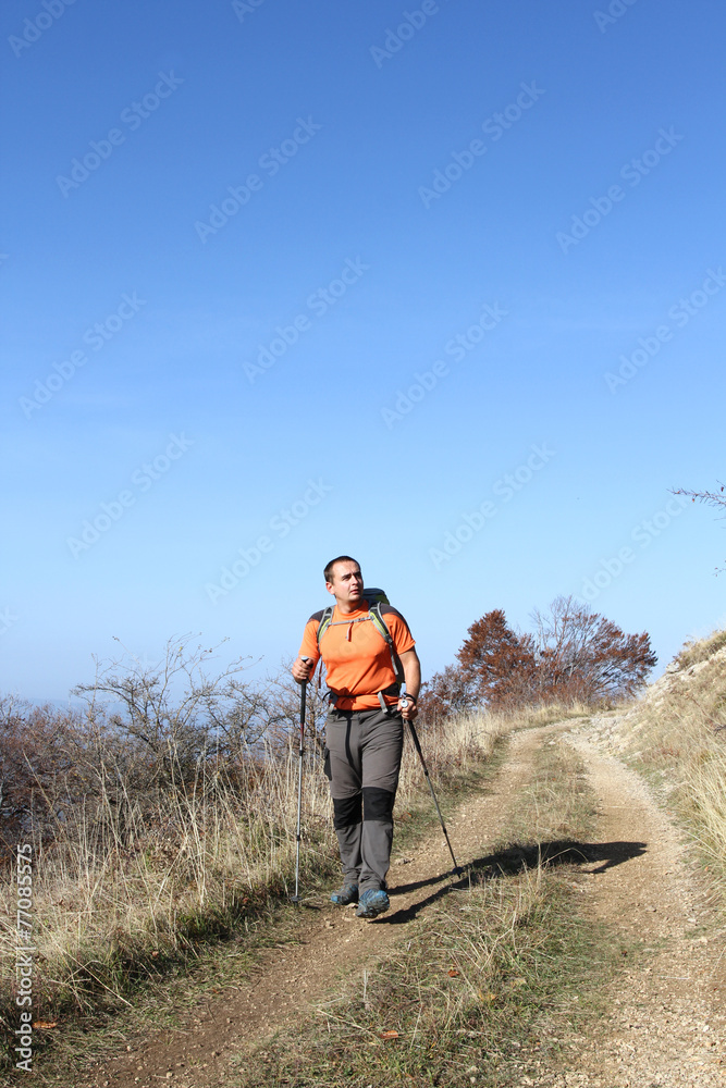 Autumn hike. Autumn hike.