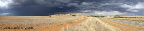 clouds at harrocks valley  western australia