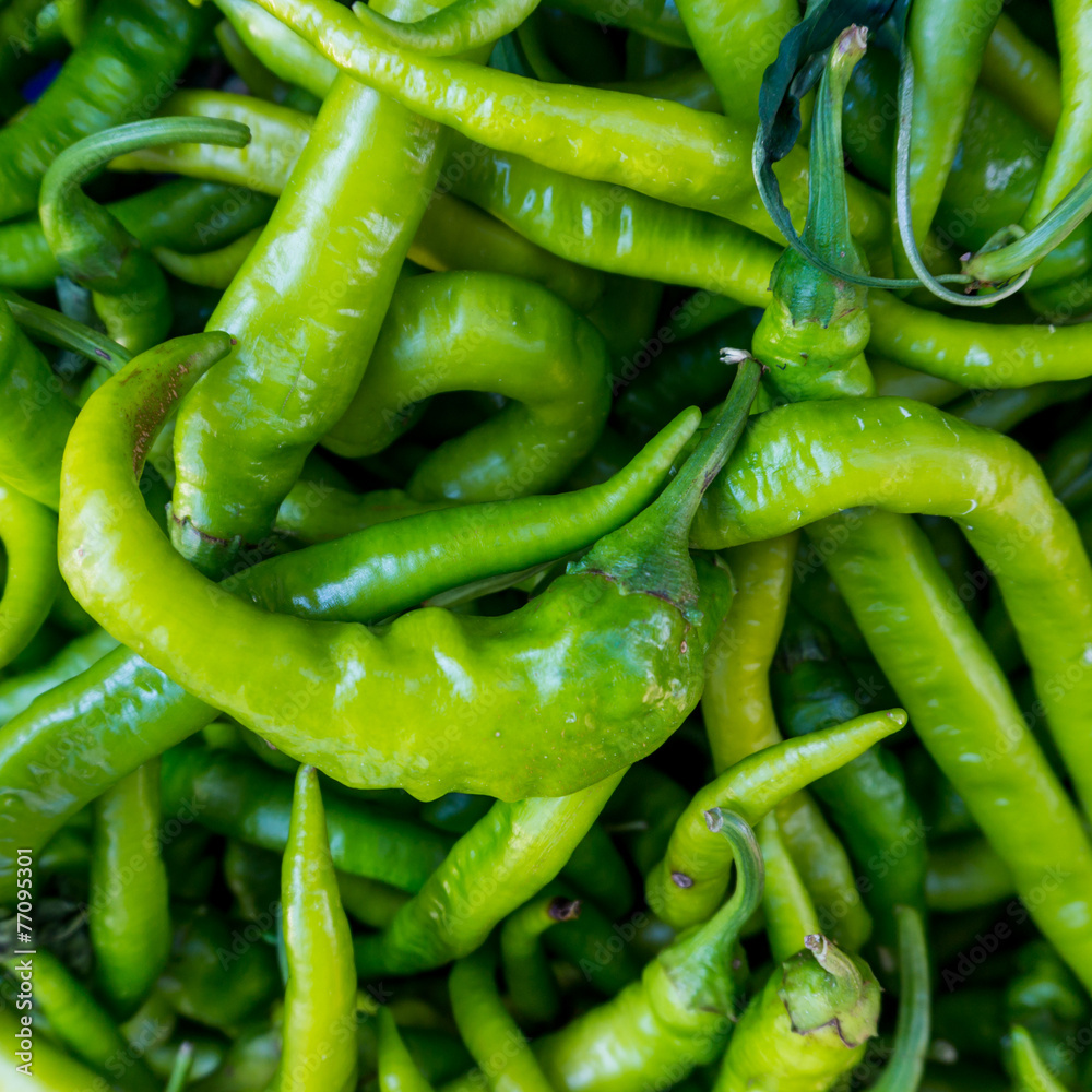 Fresh chilli peppers Fresh chilli peppers