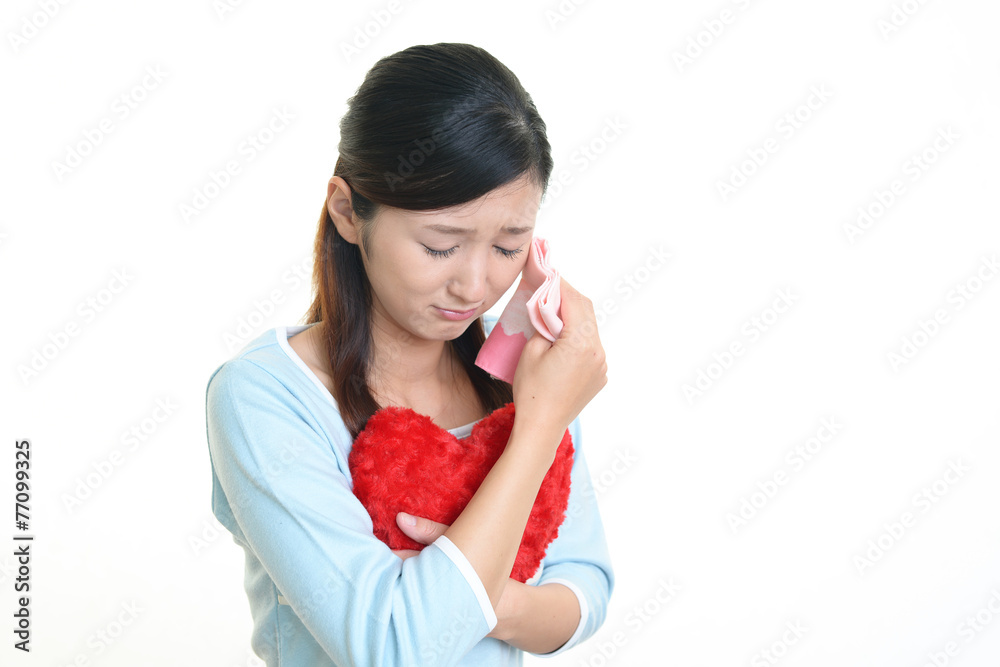 失恋した女性 失恋した女性