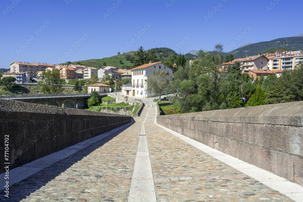 Medieval stone bridge, Sant Joan de les Abadesses