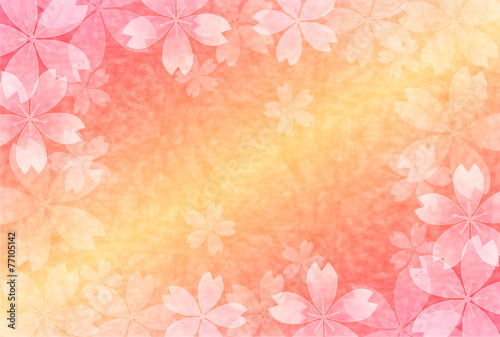 桜　花　背景