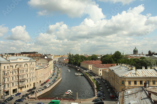 Neva river in Sant Petersburg