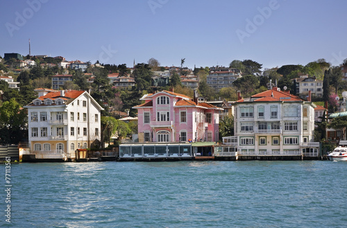 Bosphorus strait in Istanbul. Turkey