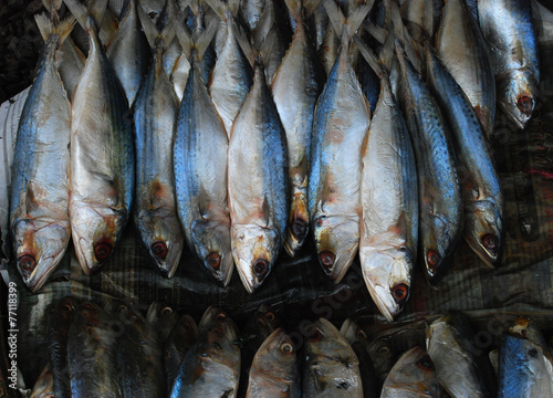 Salt dry fish photo