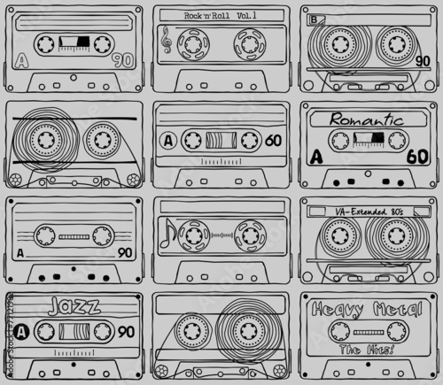 Cassettes. Textures. Part_02