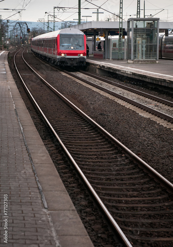 Railway train Station