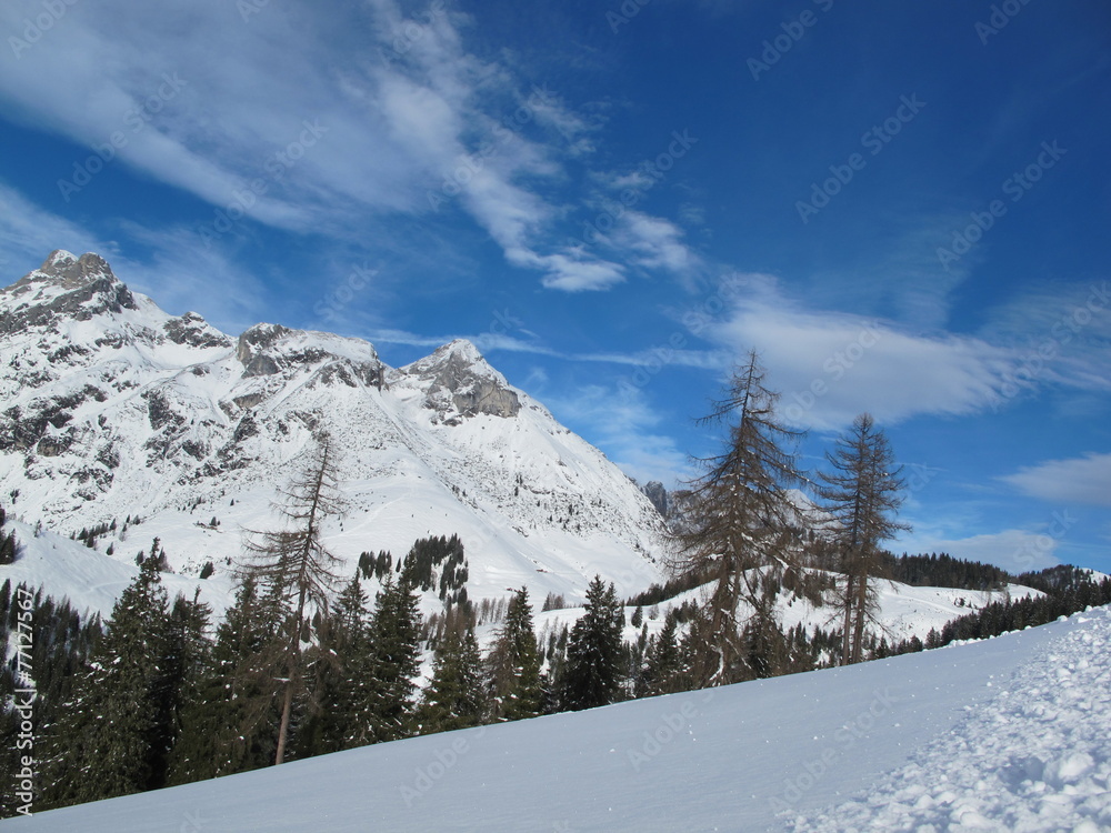 skitour in den bergen