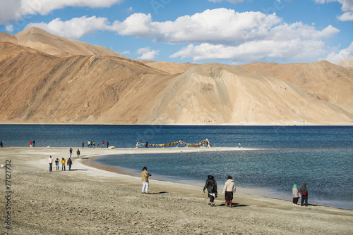 Pangong Lake Ladakh  India