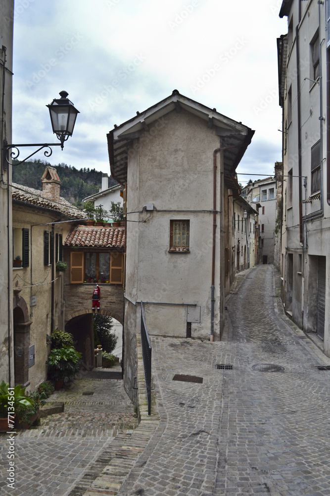 Fototapeta premium arcevia: strada