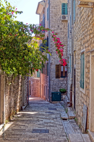Narrow streets of Montenegro