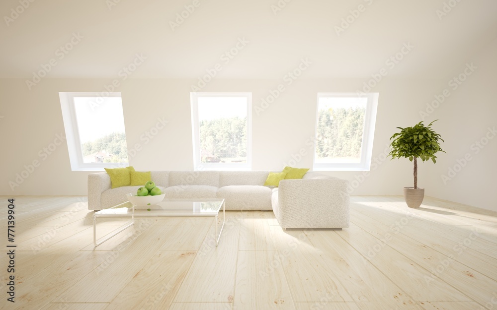 white 3d interior design white 3d interior design