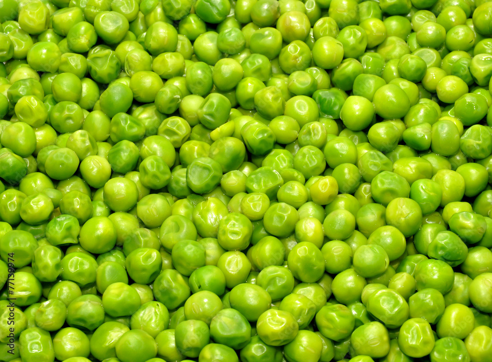 Cooked Garden Peas