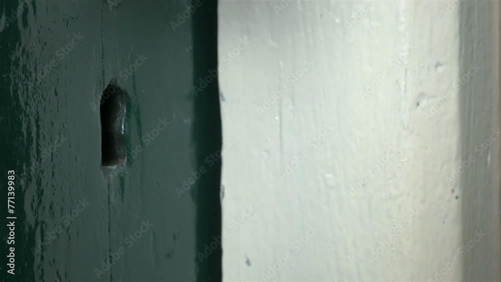 Door lock turning Door lock turning