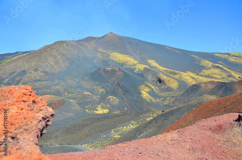 Etna Vulcano cratere