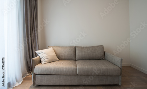 sofa in the living room © poplasen