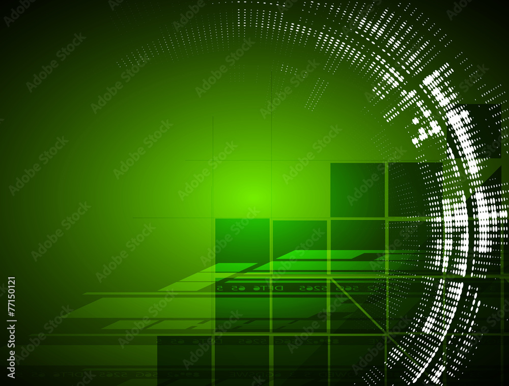 high tech eco green infinity computer technology concept backgro high tech eco green infinity computer technology concept backgro