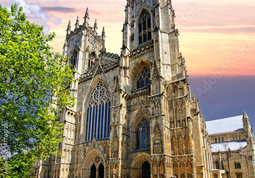 Cathedral in York UK photo
