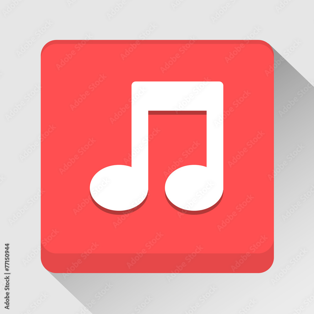 Musical note icon great for any use. Vector EPS10. Musical note icon great for any use. Vector EPS10.