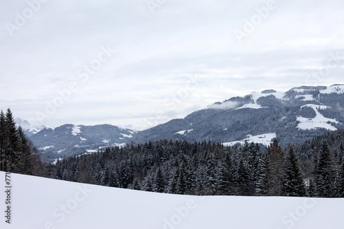 Ausblick Winterlandschaft