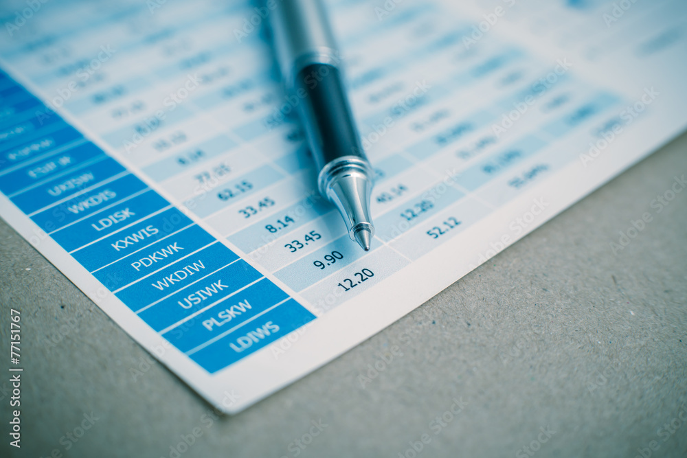 Showing business and financial report. Accounting Showing business and financial report. Accounting
