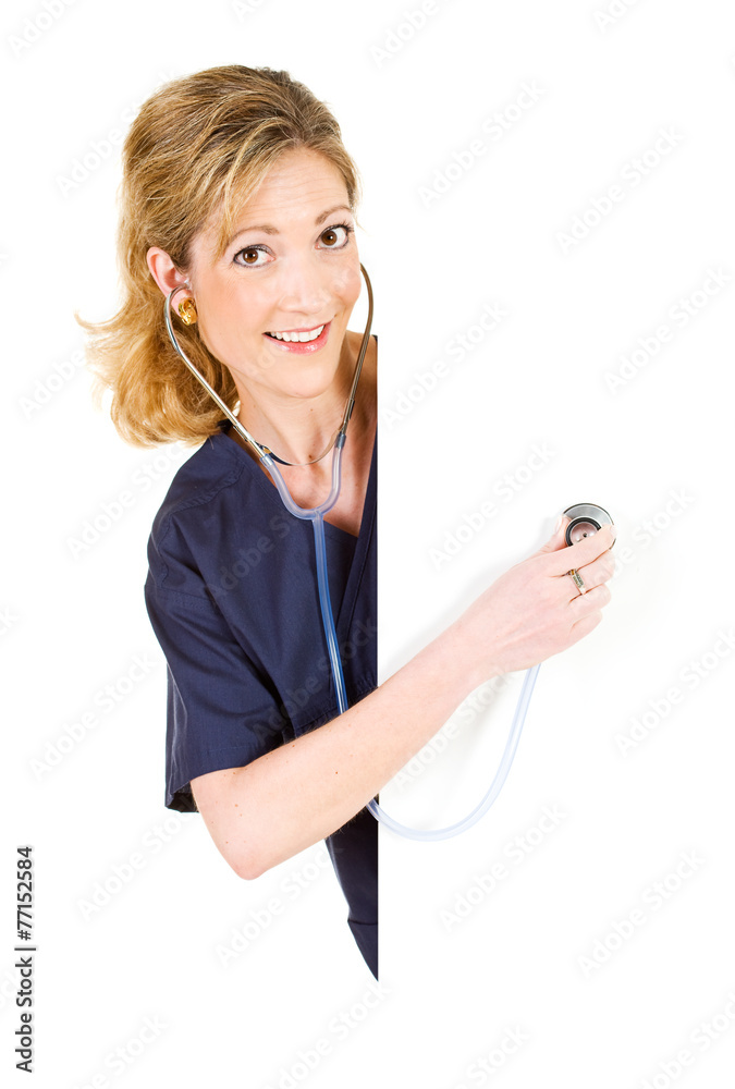 Doctor: Physician Hears Good News On Stethoscope