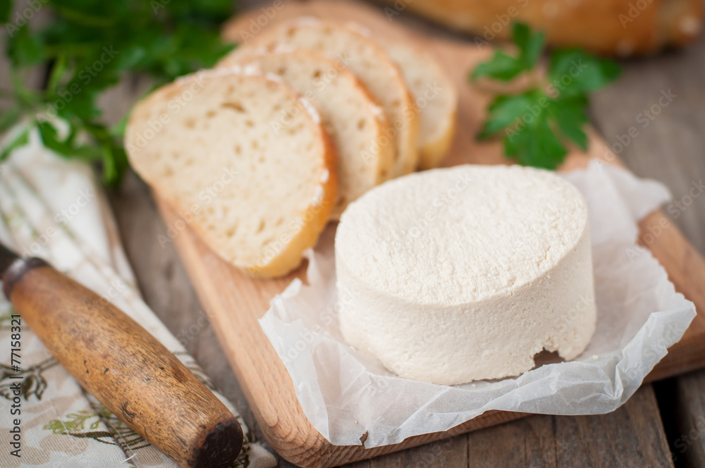 Goat Cheese with Bread Goat Cheese with Bread