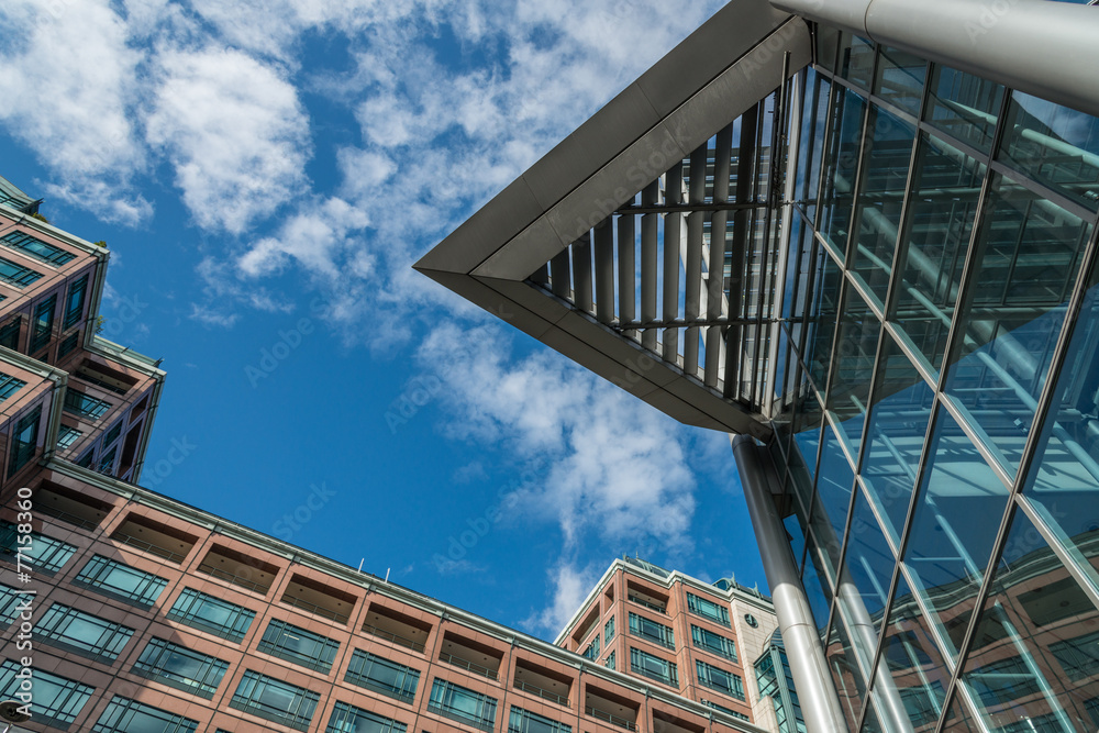 Fototapeta premium London - modern buildings near Liverpool Street station