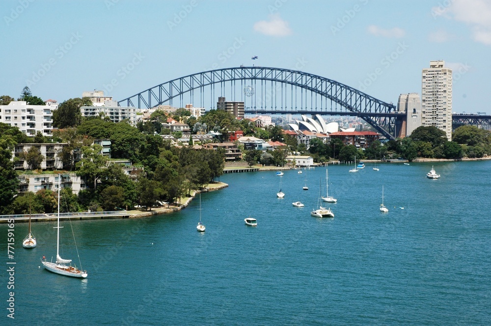 Naklejka premium Sydney City - Harbour Bridge - Australien