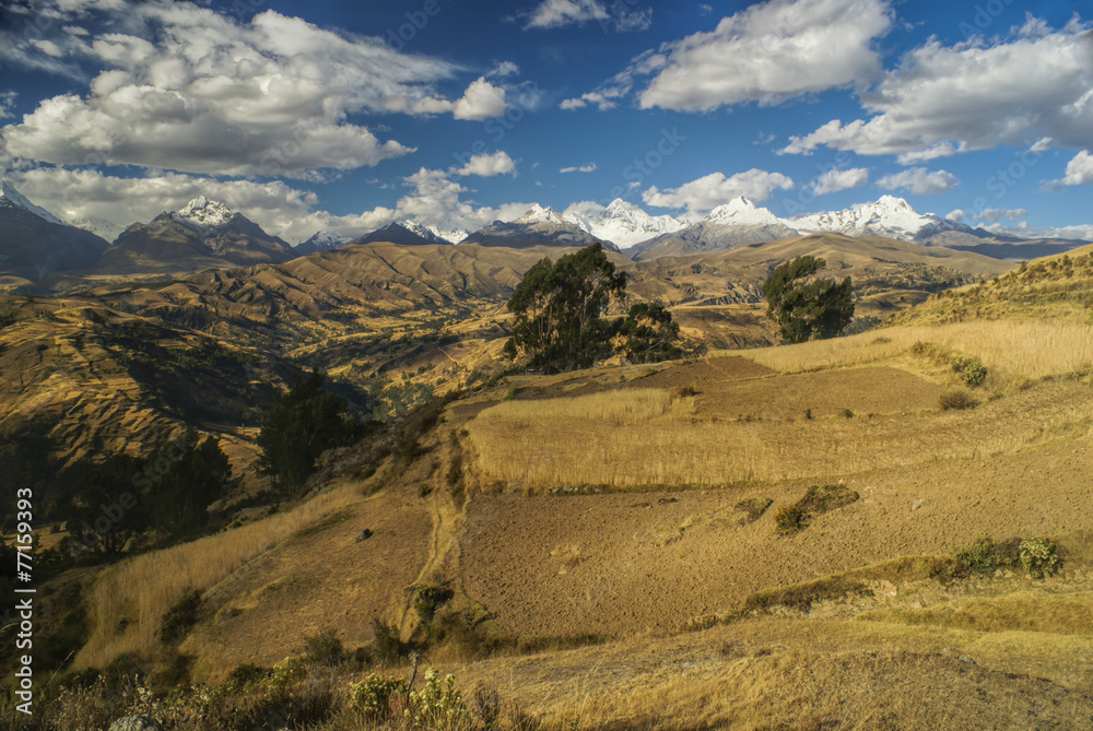 Cordillera Negra in Peru Cordillera Negra in Peru
