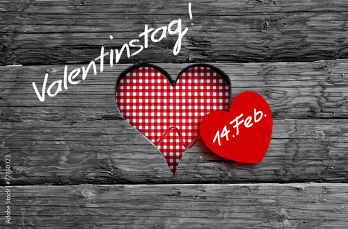 Valentinstag - Holzherz - Alm