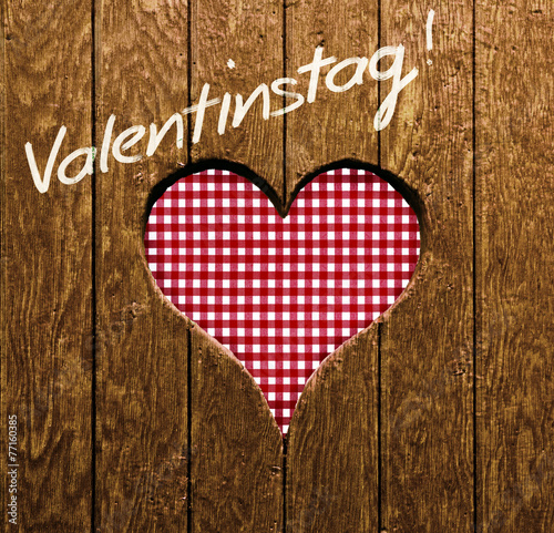 Valentinstag - Holzherz - Alm